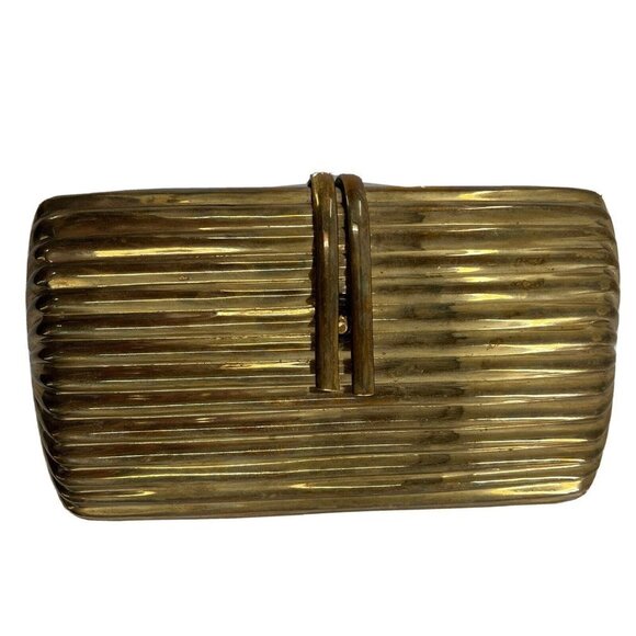 Brass Clutch Pillow Rope Handle 7.5"x4.5" - Picture 7 of 9